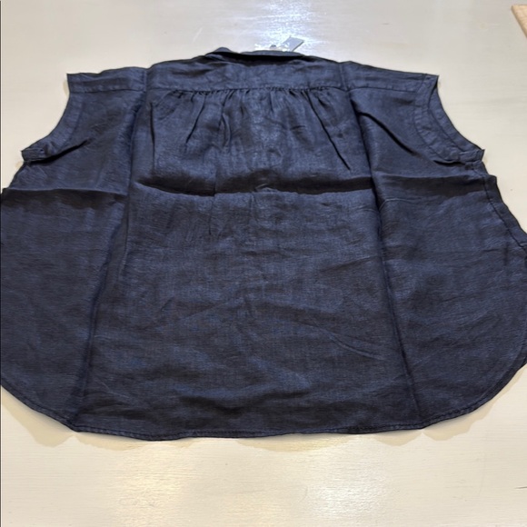 J. Crew New Capitaine shirt in Baird McNutt Irish linen Size XS - Picture 11 of 11